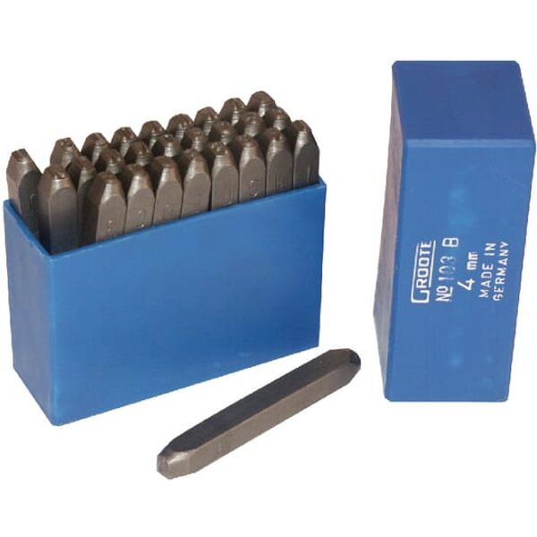 Unbranded Letter punch set 4mm HG95354