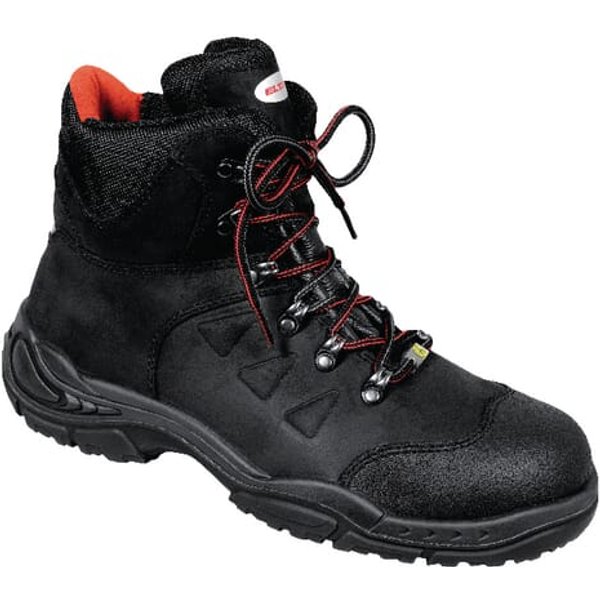 Elten Safety shoes black / red class S3 size 9 Till 76119143