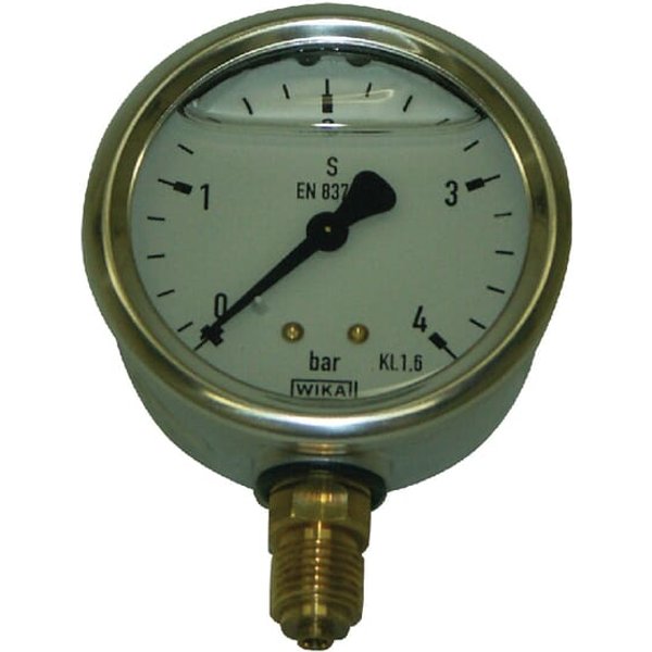 WIKA Pres. gauge 63 mm 1/4" 0-4 bar MA630402