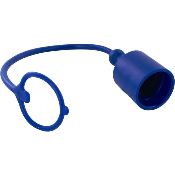 Faster Dust cap NV-M 1" PVC blue TF1B
