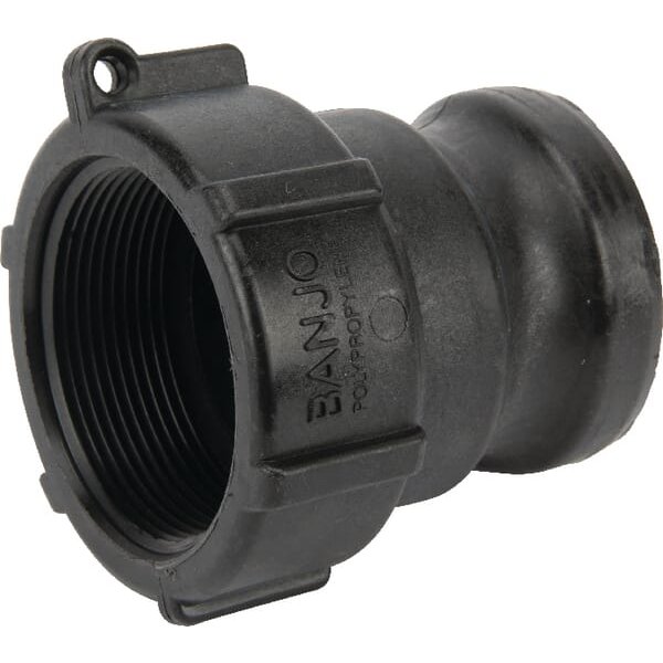 Banjo Camlock Type A 2" female thread NPT polypropylene 200AAKZ