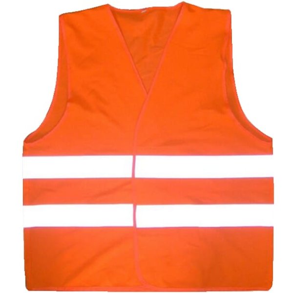 Unbranded Hi-vis vest, 3XL, orange 1966900058