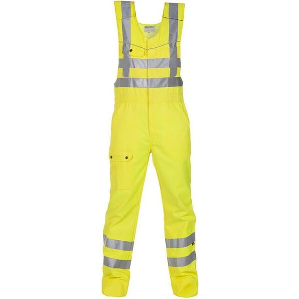 Hydrowear Dungarees, size L/XL, Hi-Vis, yellow, Beaverline, by 048461FY54