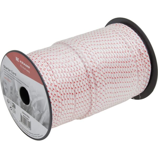 Kramp Starter cord 4.5mm x 100m white KR0451000W