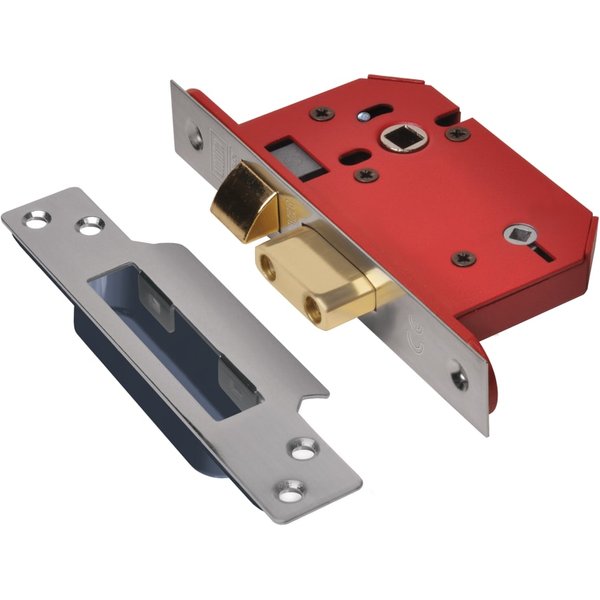 UNION StrongBOLT 22WCS Mortice Bathroom Lock Stainless Steel 68mm Y22WCS-SS-2.5