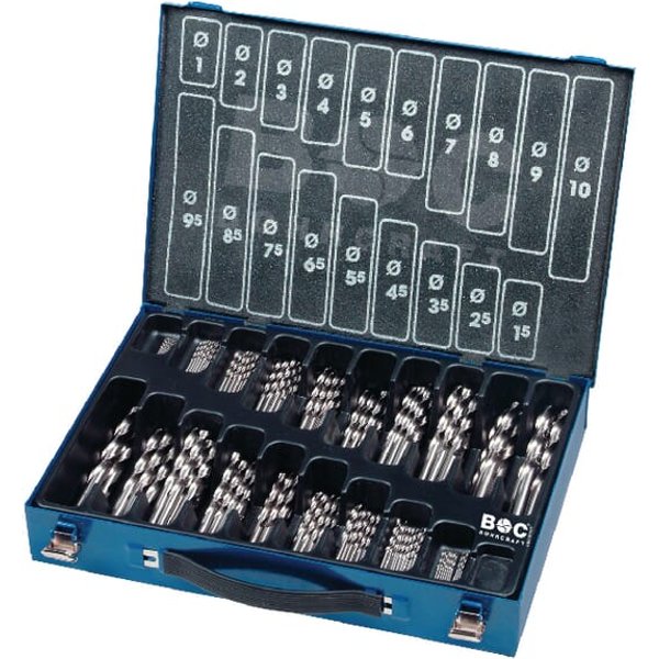 Bohrcraft Metal twist drill-set 170 pcs SE170G