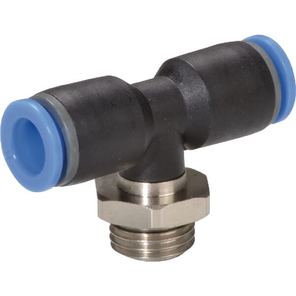 Kramp T-push-in fitting 10x1/8" TCSS1018P
