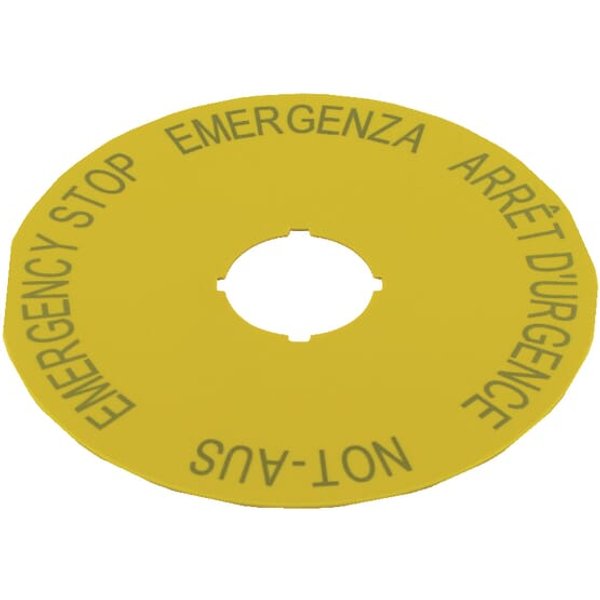 Eaton Plate Indication M22-XAK1 M22XAK1