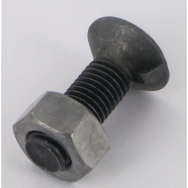 Kramp Plough bolt and nut M11x35, 1 Nib DIN604 cl. 8.8 11351N