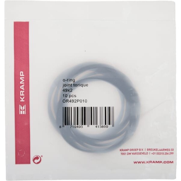 Kramp O-ring 49x2 70 shore 10x OR492P010