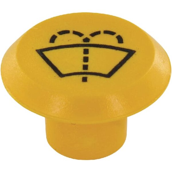 Pneutron Emblem, Wiper washer, round, yellow 11316280PN