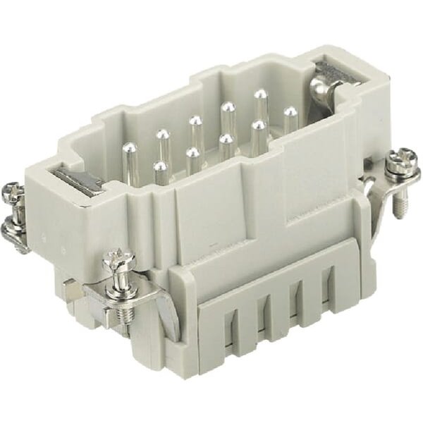 Harting Insert ES, Male 10P Cage-clamp 09330102616