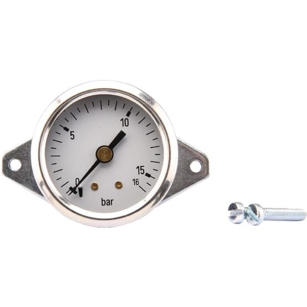 ET Pressure gauge diameter 40mm 0-16bar 1/8" panel mount MA4016P02ST