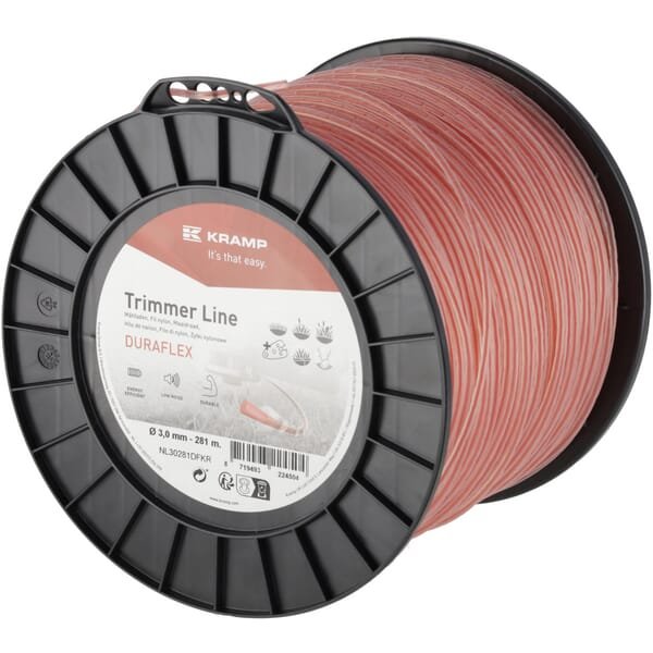 Kramp Trimmer line diameter 3.0x281m, Kramp DuraFlex NL30281DFKR