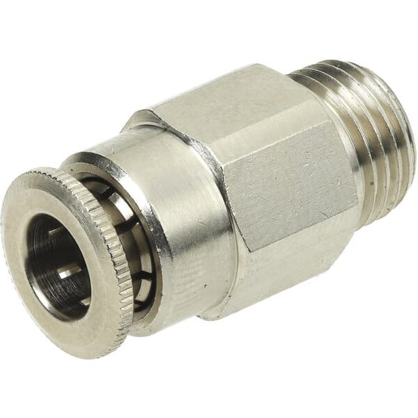 Kramp Push-in fitting diameter 6mm straight, male thread M10x1 CLSG6MK101