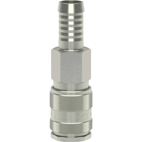 Lüdecke Quick release coupling with 13mm hosetail ESAI13T