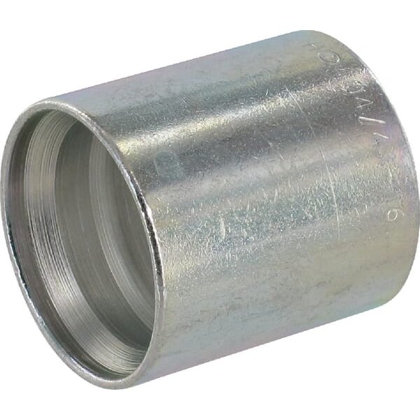 Alfagomma Ferrule diameter 55x54.5mm DN32 Steel / zinc-plated / white passivated SFA4S32