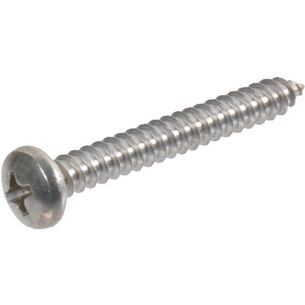 Kramp Self tapping screw 6.3x32mm PH3 pan head, stainless steel, DIN 7981C 7981C6332RVSP100