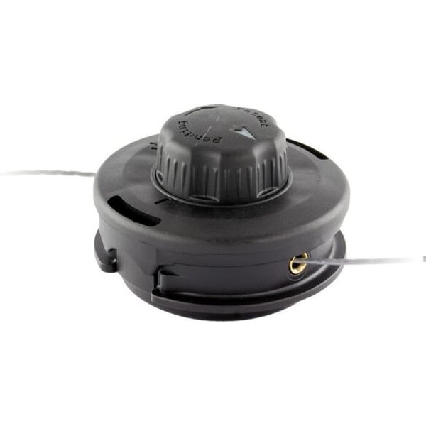 Tecomec Trimmer head TapNGo EL109 Easyload 109mm with adapter bolts M8x1.25 LH male and M10x1.25 LH female thread 50719066