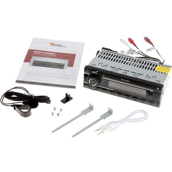 Kienzle Radio with USB/AUX/BLUETOOTH/DAB+12V, built in+external microphone MCR1120DAB