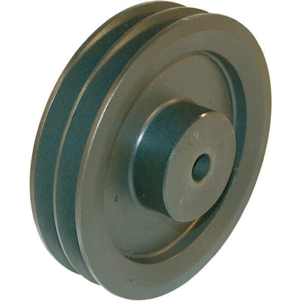 Kramp V-belt pulley 2 groove Z or SPZ diameter 75 mm 071Z2