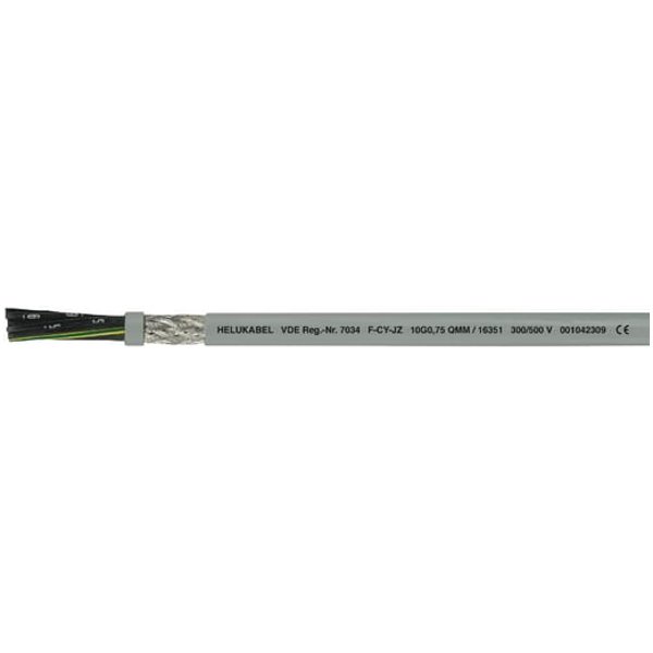 HELU PVC flex Cable 3x2,5mm shield FLEXCYJZ325