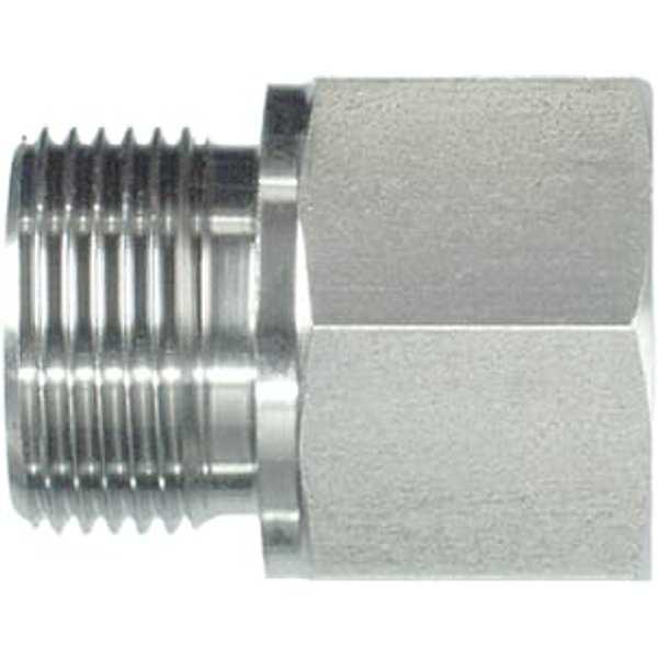 PH Hydraulik Adaptor M/F 1/2" BSP SS VRB08SS