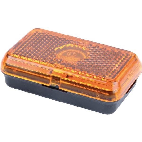 Jokon Marker light 5W, rectangular, 12/24V, orange, bolt on, 74x22.5x45mm, 121004001
