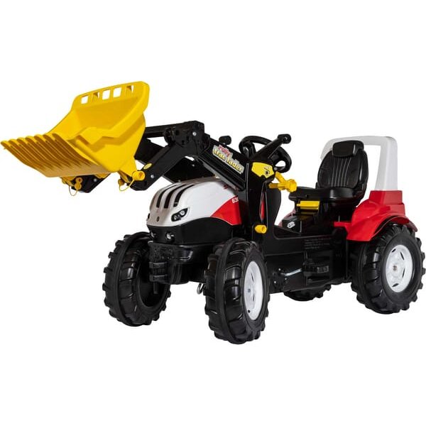 Rolly Toys Pedal tractor, Steyr 6300 TERRUS CVT with front loader R730001