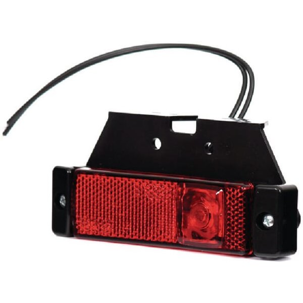 Kramp Marker light LED, rectangular, 12-24V, 130x57x43mm, LA30145