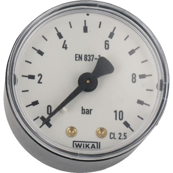 WIKA Pressure gauge rear diameter 50 0-10 bar MA5010B04PL
