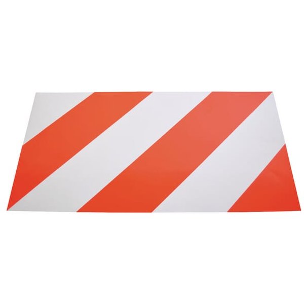 Sticker vehicle hazard marker left 280x560mm WB50046