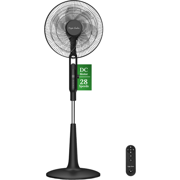 Taylorswoden Serene - Ventilador De Pie, 16 Pulgadas, 7 Aspas, 28 Velocidades-image