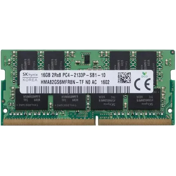 Hynix HMA82GS6MFR8N-TFN0 | 16GB Ddr4-2133Mhz PC4-17000 Non-Ecc Unbuffered Sodimm CL15 2Rx8 1.2V 260-Pin Memory Module-image