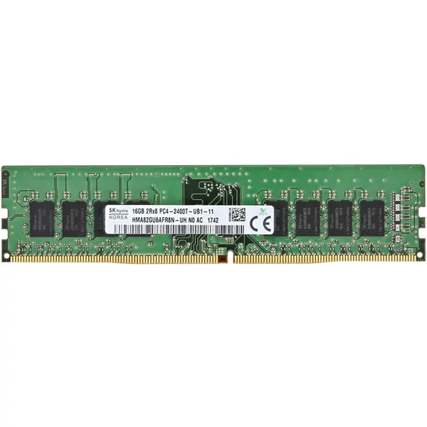 Hynix HMA82GU6AFR8N-UHN0-AC | 16GB Ddr4-2400Mhz PC4-19200 Non-Ecc Unbuffered Udimm CL17 2Rx8 1.2V 288-Pin Memory Module-image