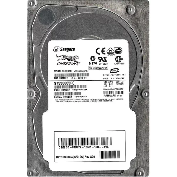 Dell 04D824 | 36GB 10000RPM Fibre Channel 2Gb/S 4MB Cache 3.5-Inch Hard Drive-image