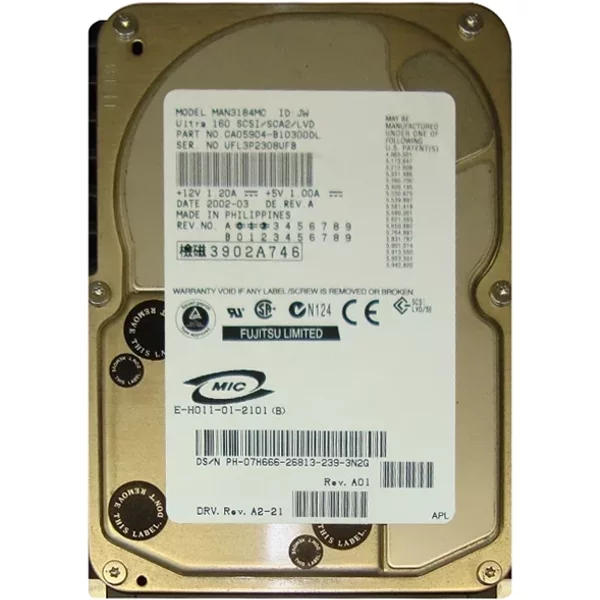 Dell 07H666 | 18.2GB 10000RPM Ultra160 Scsi Hot-Pluggable 80-Pin 3.5-Inch Hard Drive-image