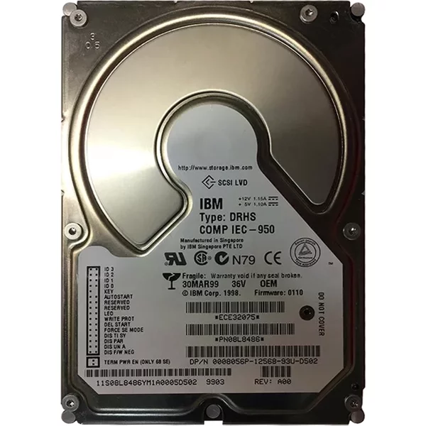 Dell 0008056P | 36GB 10000RPM Ultra320 Scsi 3.5-Inch Hard Drive-image