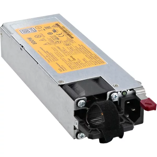 Hp 720479-B21 | 800-Watts 100-240V Ac 80-Plus Platinum Hot-Pluggable Power Supply For Proliant DL360/DL380/ML350 Gen9-image