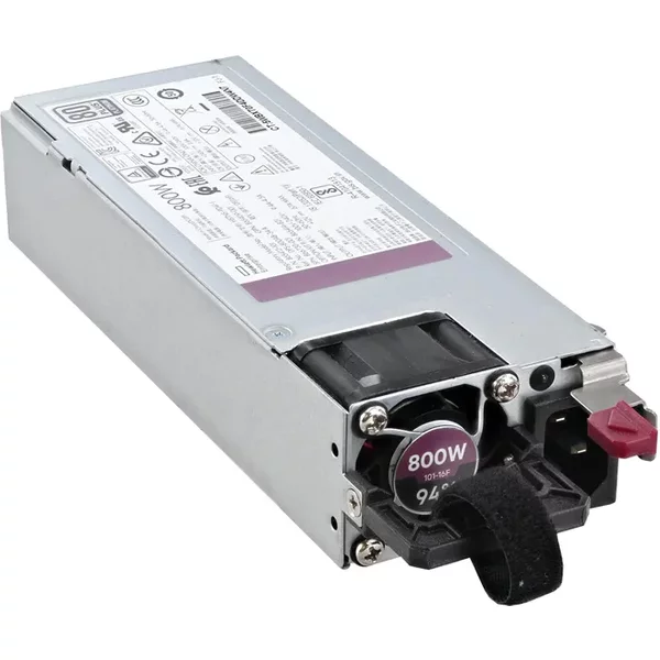 Hp 865414-B21 | 800-Watts 100-240V Ac 50-60Hz 80-Plus Platinum Hot-Pluggable Redundant Power Supply For Proliant DL360 Gen10 Server-image