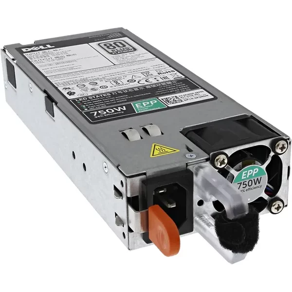Dell 0PJMDN | 750W 100-240VAC To 12.2VDC Redundant Modular Hot-Swap Power Supply For Dell Poweredge R530/R630/R730 Series Rack Server-image