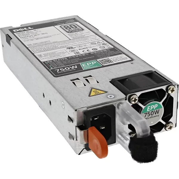 Dell 5RHVV | 750-Watt 100-240V Ac 10A 50-60Hz 80-Plus Platinum Hot-Plug Redundant Power Supply For Poweredge R530/R630/R730XD/T430/T630 Servers-image