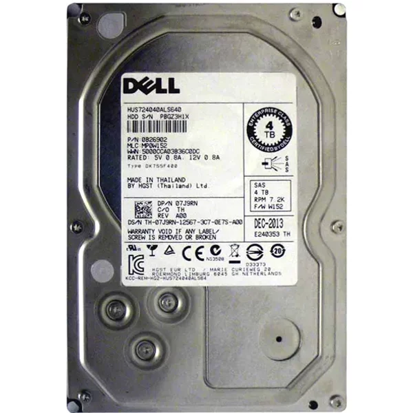 Hitachi 0B26902 | 4TB 7200RPM SAS 6Gb/S 3.5-Inch Internal Hard Drive-image