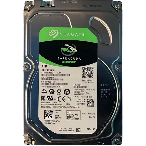 Seagate ST4000DM005 | Barracuda 4TB Sata 6Gb/S 256MB Cache 3.5-Inch Hard Drive-image