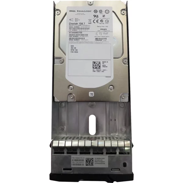 Dell 0N999K | 450GB 15000RPM SAS 3Gb/S Hot-Pluggable 3.5-Inch Hard Drive For Equallogic Storage Array-image