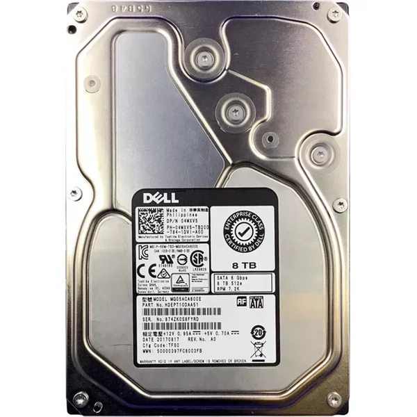 Toshiba MG05ACA800E | Enterprise Capacity 8TB 7200RPM Sata 6Gb/S 128MB Cache (512E) 3.5-Inch Nearline Hard Drive-image