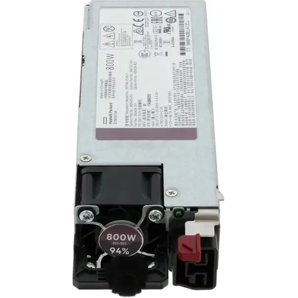 Hp HSTNS-PL45-1 | 800-Watts 200-277V 50-60Hz Hot-Pluggable Redundant Power Supply For Proliant DL360/DL380 Gen10-image