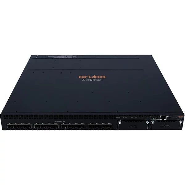 Hp JL075A#ABA | Aruba 3810 Series 3810M 16SFP+ 2‑Slot 16 X 10Gbe Sfp+ And 2 X Expansion Module Slot Layer 3 Managed Gigabit Ethernet Network Switch-image