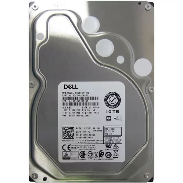 Toshiba HDEPK40DAB51 | 10TB 7200RPM 12Gb/S SAS 256MB Cache 3.5-Inch Hard Drive-image
