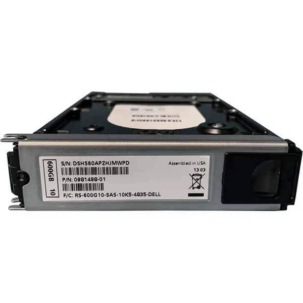 Dell 0981498-01 | Equallogic 600GB 10000RPM SAS 6Gb/S LFF 2.5-Inch Hard Drive-image
